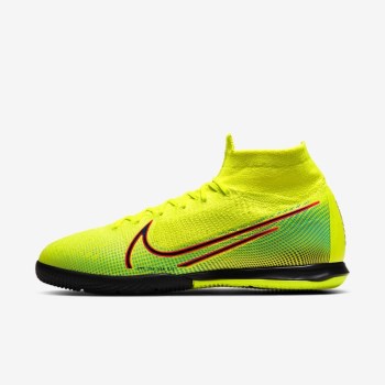 Nike Mercurial Superfly 7 Elite MDS IC - Férfi Focicipő - Citrom/Fekete